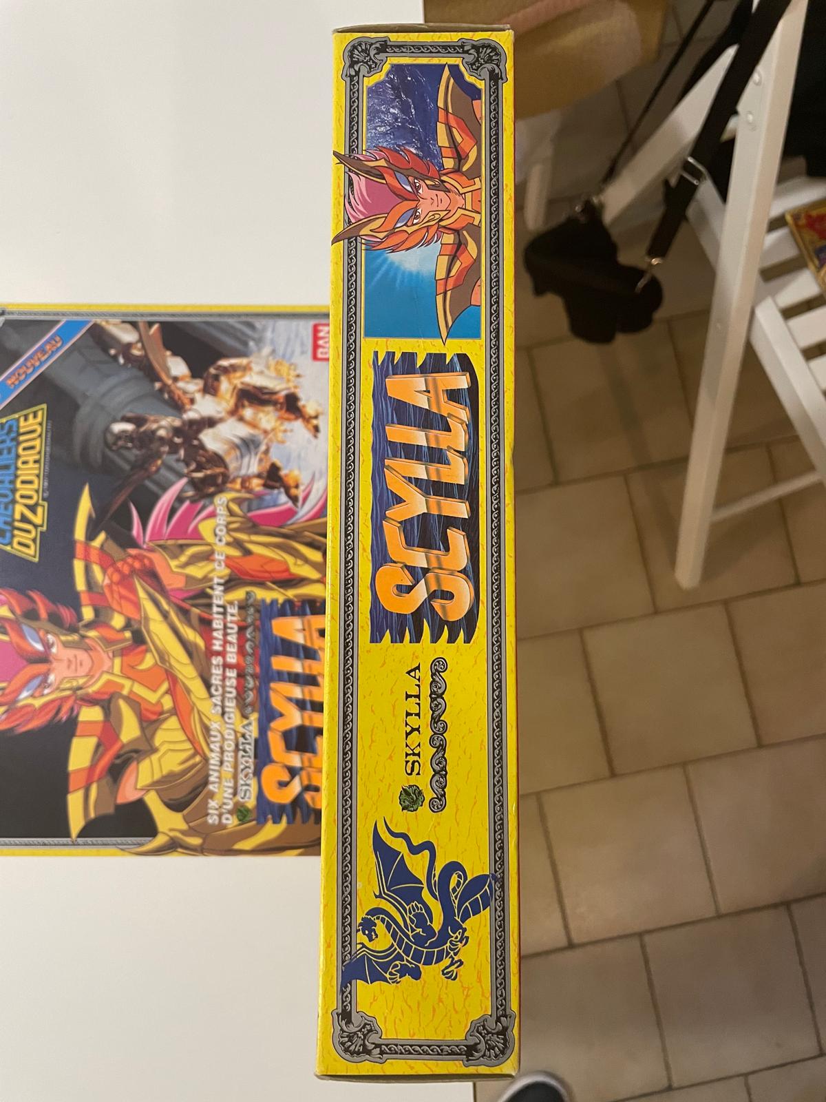 Figurine Jouet Rétro Saint Seiya version française Arc Poseidon Scylla Bandai 1988