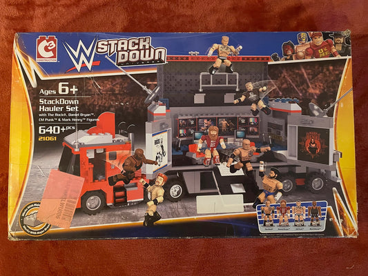 Camion TV style Lego de Catch wwe Stackdown