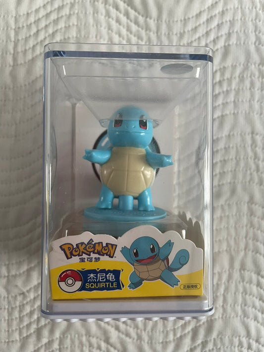 Figurine Carapuce Pokemon et Bob L'éponge style amibo