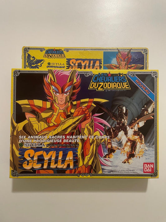 Figurine Jouet Rétro Saint Seiya version française Arc Poseidon Scylla Bandai 1988