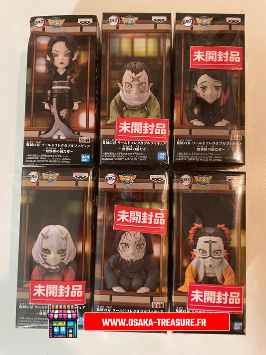 6 Figurines full set complet WCF Demon Slayer